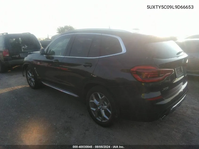 5UXTY5C09L9D66653 2020 BMW X3 xDrive30I