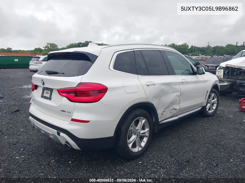 5UXTY3C05L9B96862 2020 BMW X3 Sdrive30I