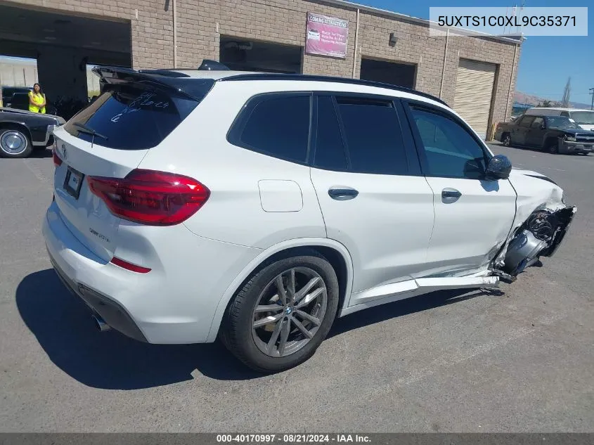 2020 BMW X3 Phev xDrive30E VIN: 5UXTS1C0XL9C35371 Lot: 40170997