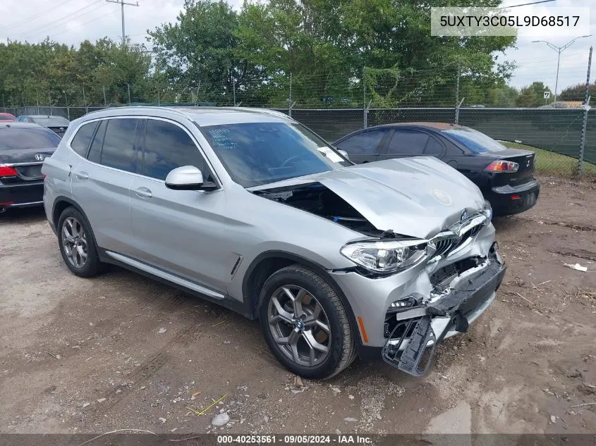 5UXTY3C05L9D68517 2020 BMW X3 Sdrive30I