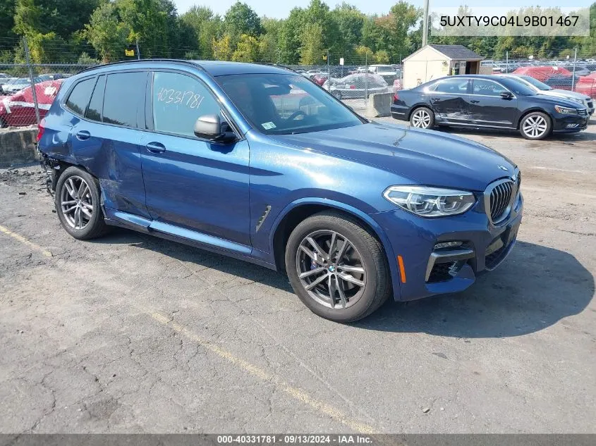 2020 BMW X3 M40I VIN: 5UXTY9C04L9B01467 Lot: 40331781