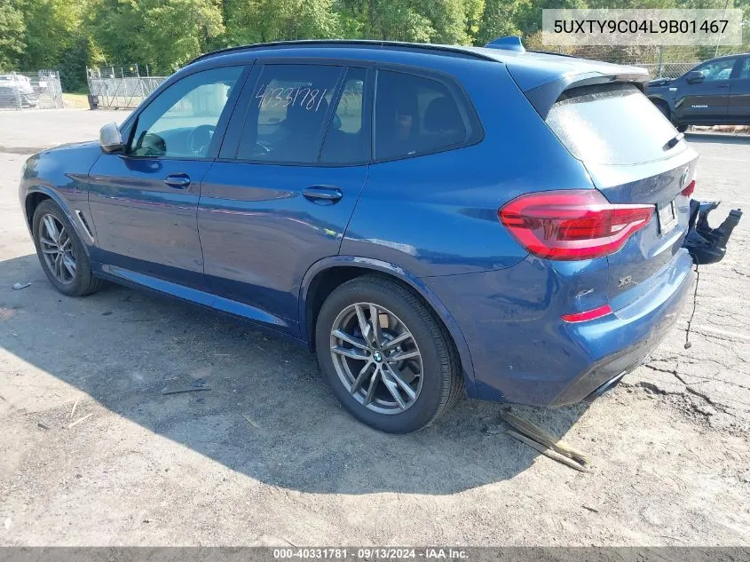 5UXTY9C04L9B01467 2020 BMW X3 M40I