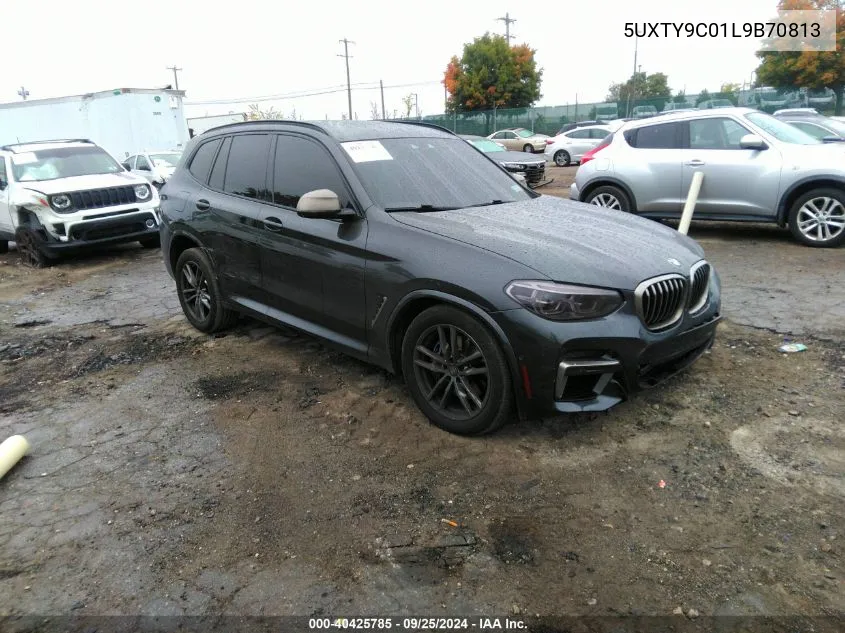 2020 BMW X3 M40I VIN: 5UXTY9C01L9B70813 Lot: 40425785