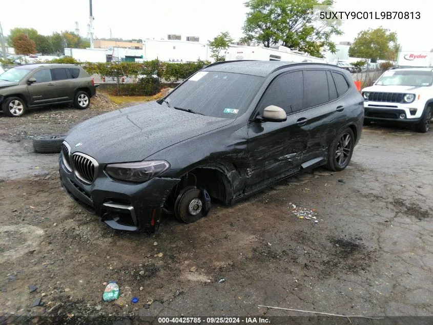 2020 BMW X3 M40I VIN: 5UXTY9C01L9B70813 Lot: 40425785