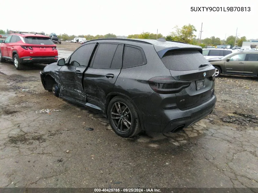 5UXTY9C01L9B70813 2020 BMW X3 M40I