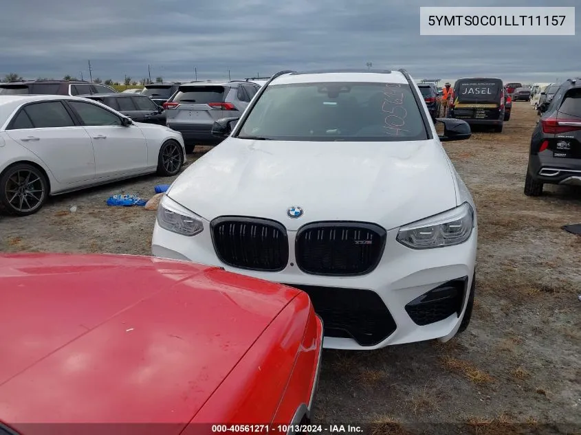 5YMTS0C01LLT11157 2020 BMW X3 M Competition