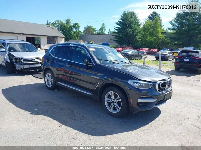 2021 BMW X3 Sdrive30I VIN: 5UXTY3C09M9H76312 Lot: 39718297