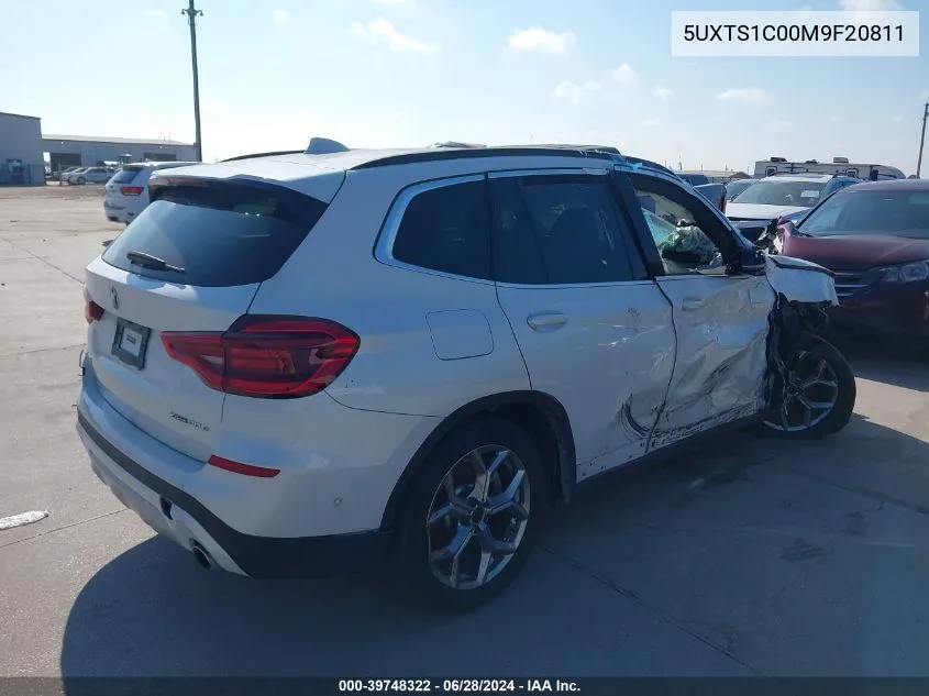 2021 BMW X3 Phev xDrive30E VIN: 5UXTS1C00M9F20811 Lot: 39748322