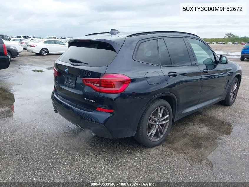 5UXTY3C00M9F82672 2021 BMW X3 Sdrive30I