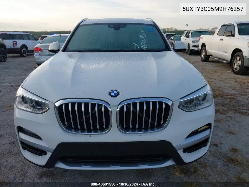 5UXTY3C05M9H76257 2021 BMW X3 Sdrive30I