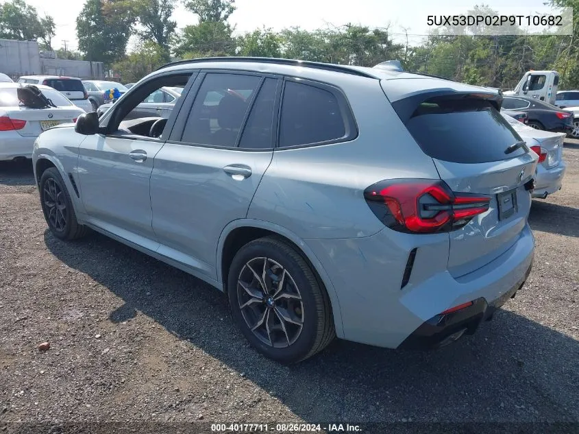 2023 BMW X3 xDrive30I VIN: 5UX53DP02P9T10682 Lot: 40177711