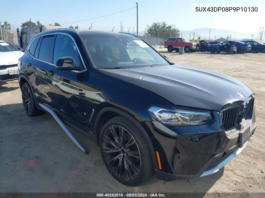 2023 BMW X3 Sdrive30I VIN: 5UX43DP08P9P10130 Lot: 40242818