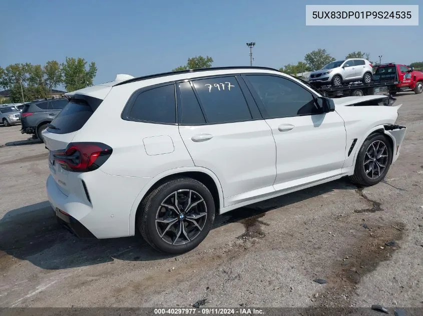 2023 BMW X3 M40I VIN: 5UX83DP01P9S24535 Lot: 40297977