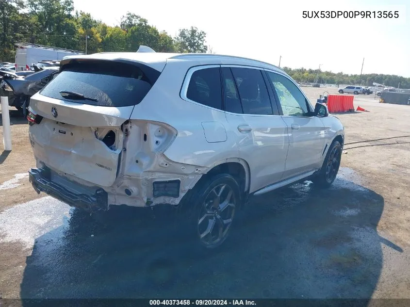 2023 BMW X3 xDrive30I VIN: 5UX53DP00P9R13565 Lot: 40373458