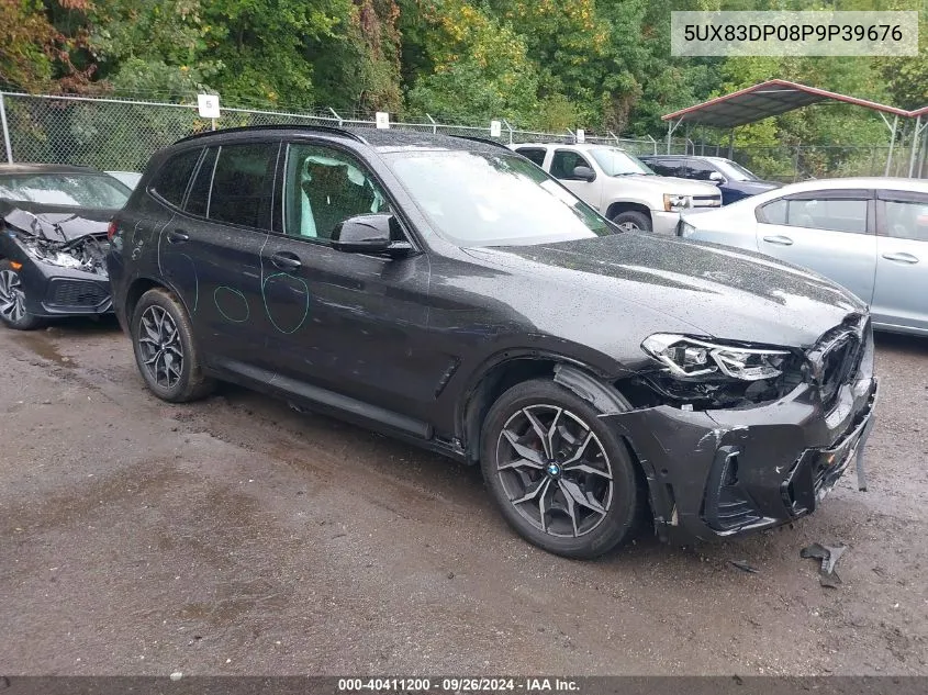 2023 BMW X3 M40I VIN: 5UX83DP08P9P39676 Lot: 40411200