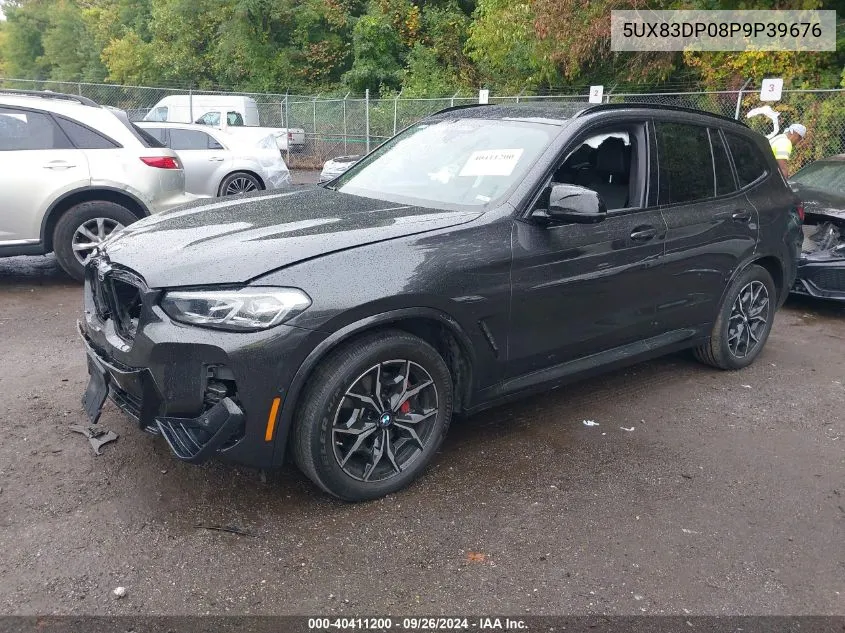 2023 BMW X3 M40I VIN: 5UX83DP08P9P39676 Lot: 40411200