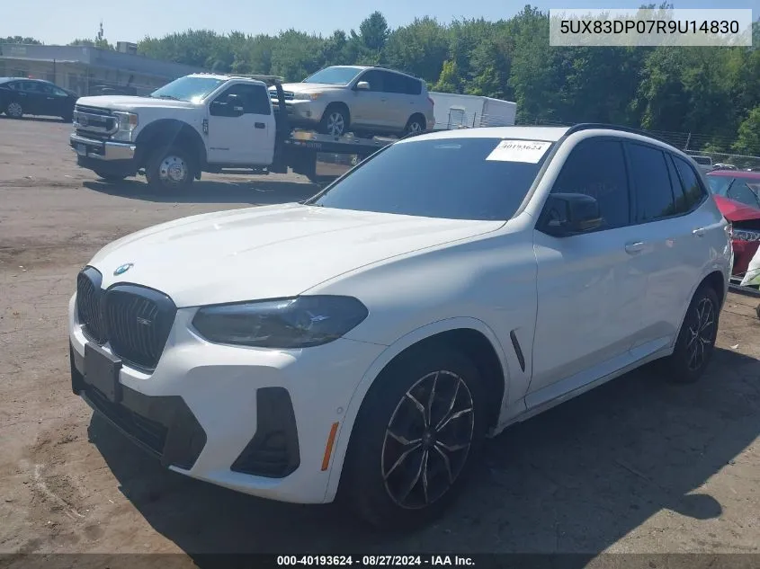 2024 BMW X3 M40I VIN: 5UX83DP07R9U14830 Lot: 40193624