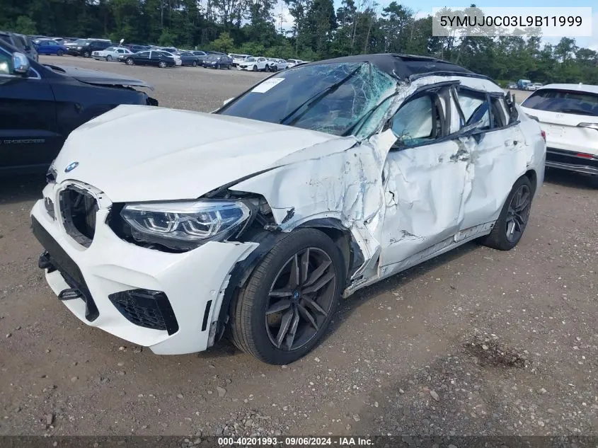 5YMUJ0C03L9B11999 2020 BMW X4 M Base (A8)