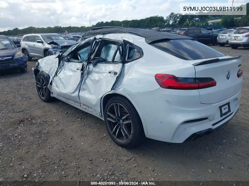 5YMUJ0C03L9B11999 2020 BMW X4 M Base (A8)