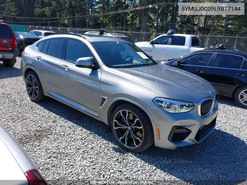 5YMUJ0C09L9B17144 2020 BMW X4 M Base (A8)