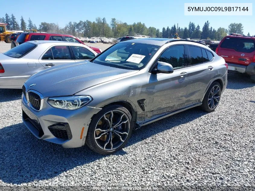 5YMUJ0C09L9B17144 2020 BMW X4 M Base (A8)