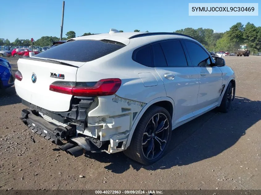 2020 BMW X4 M Competition VIN: 5YMUJ0C0XL9C30469 Lot: 40272963