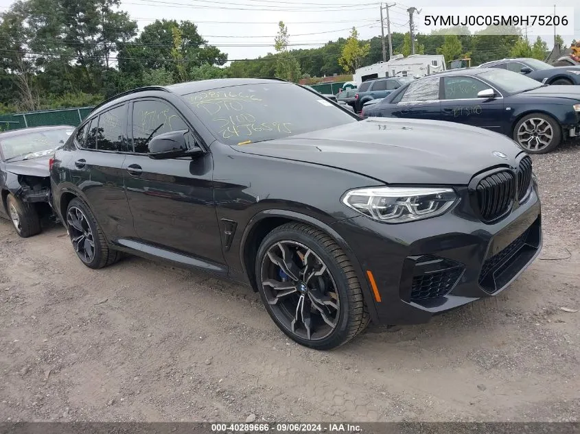 5YMUJ0C05M9H75206 2021 BMW X4 M