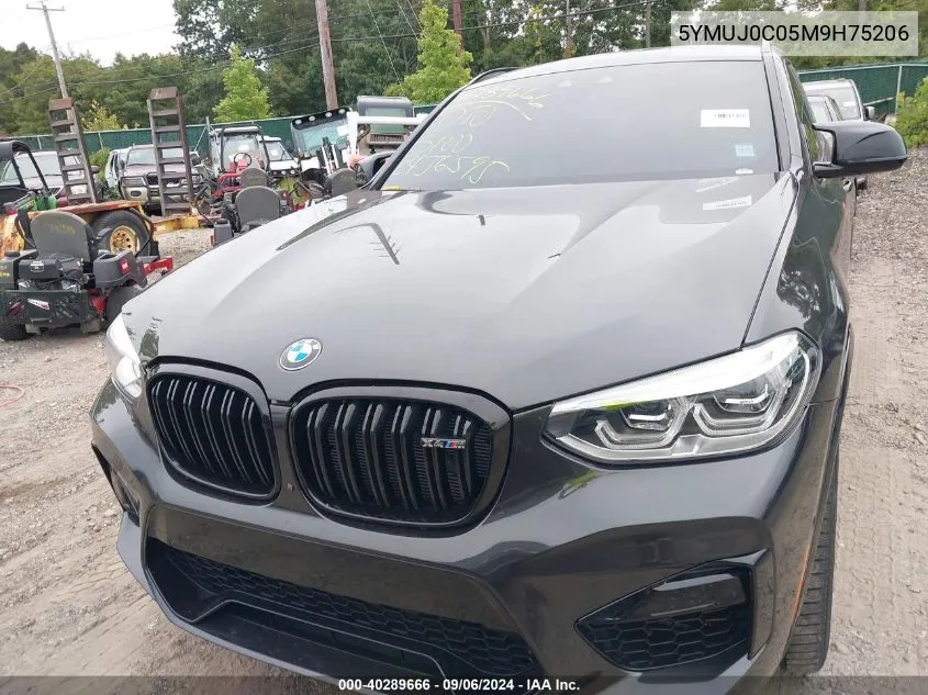 5YMUJ0C05M9H75206 2021 BMW X4 M