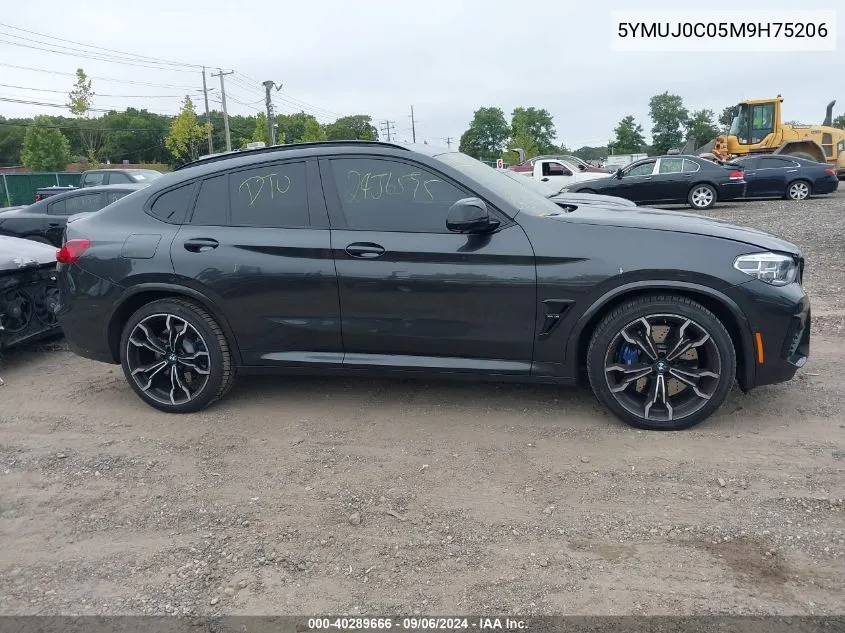 5YMUJ0C05M9H75206 2021 BMW X4 M