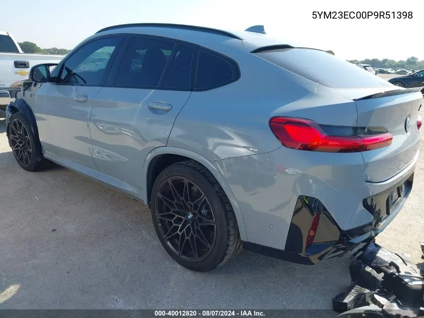 5YM23EC00P9R51398 2023 BMW X4 M