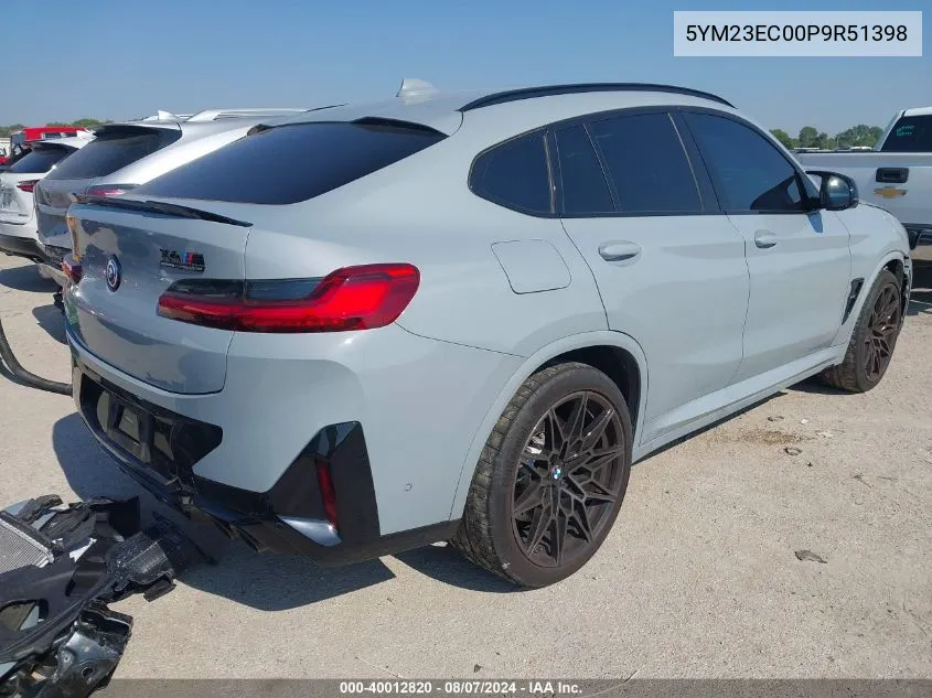 5YM23EC00P9R51398 2023 BMW X4 M