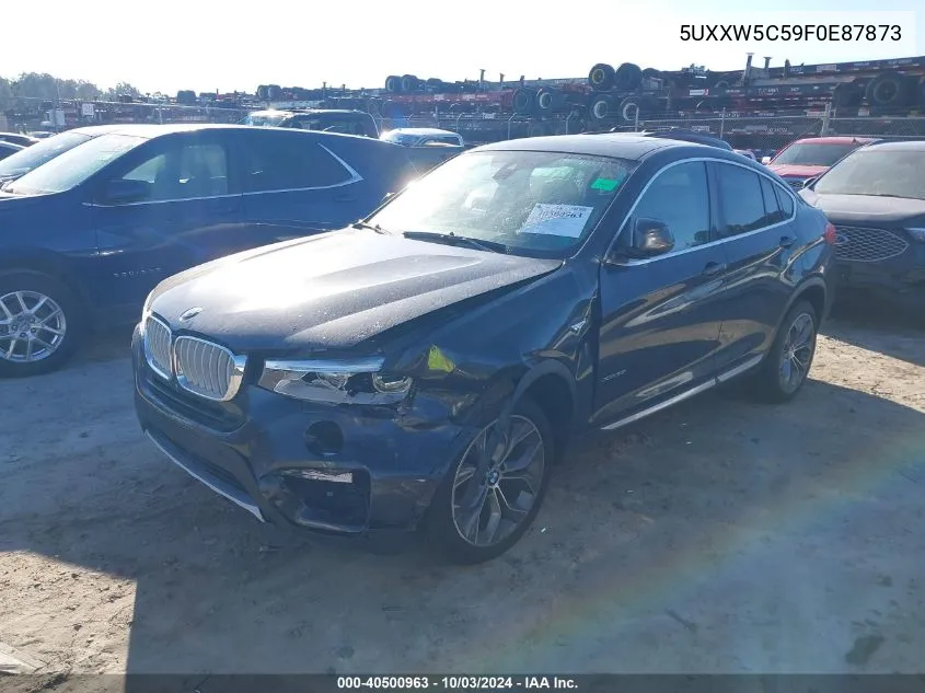 5UXXW5C59F0E87873 2015 BMW X4 xDrive35I