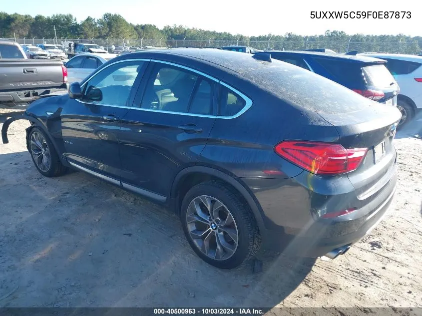 2015 BMW X4 xDrive35I VIN: 5UXXW5C59F0E87873 Lot: 40500963