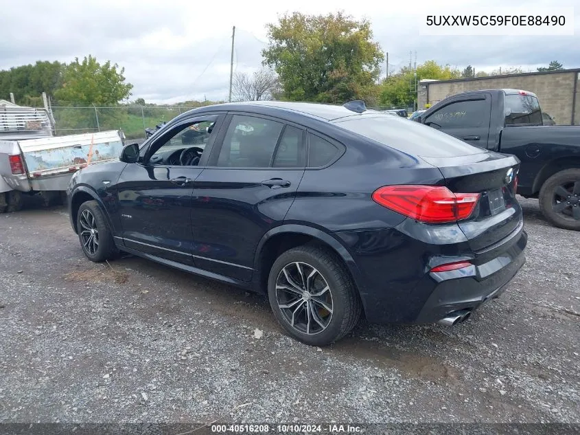 2015 BMW X4 xDrive35I VIN: 5UXXW5C59F0E88490 Lot: 40516208