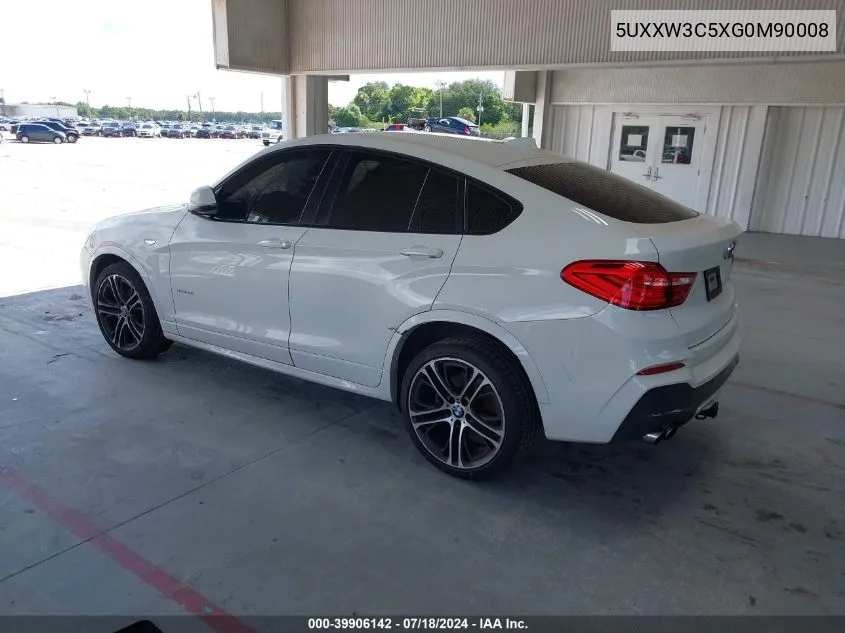 5UXXW3C5XG0M90008 2016 BMW X4 xDrive28I