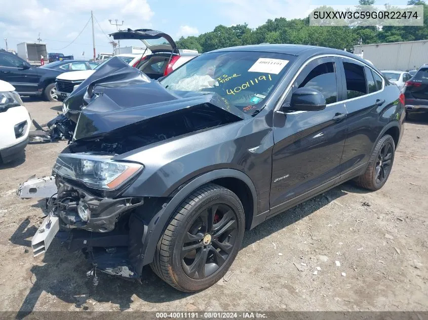 5UXXW3C59G0R22474 2016 BMW X4 xDrive28I