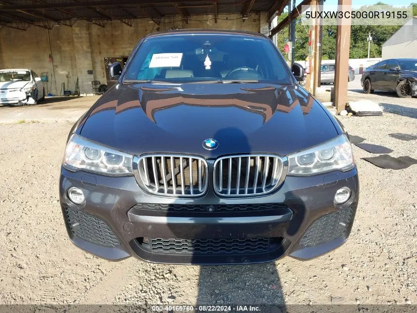 5UXXW3C50G0R19155 2016 BMW X4 xDrive28I