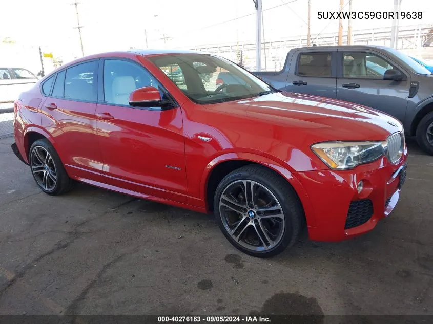 2016 BMW X4 xDrive28I VIN: 5UXXW3C59G0R19638 Lot: 40276183