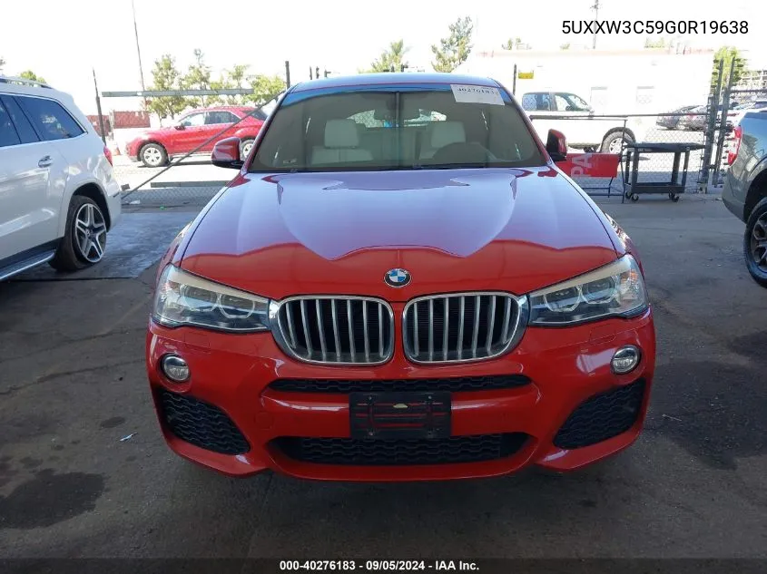 5UXXW3C59G0R19638 2016 BMW X4 xDrive28I