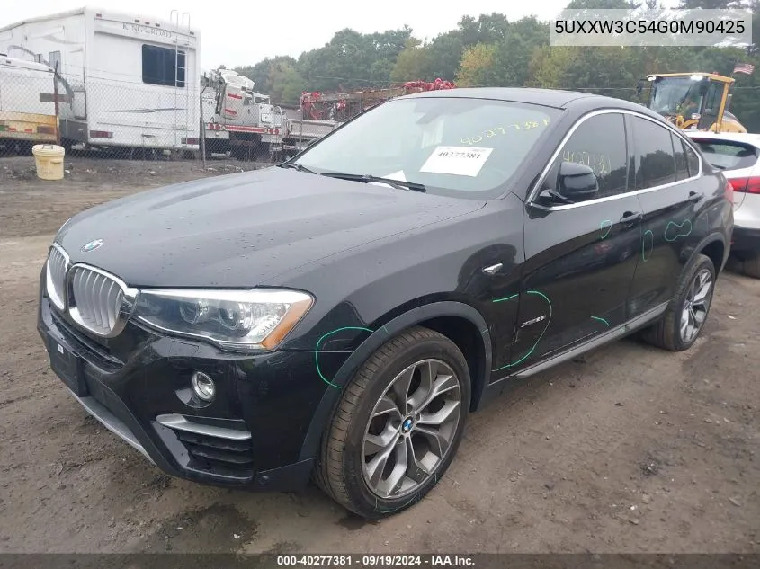 5UXXW3C54G0M90425 2016 BMW X4 xDrive28I