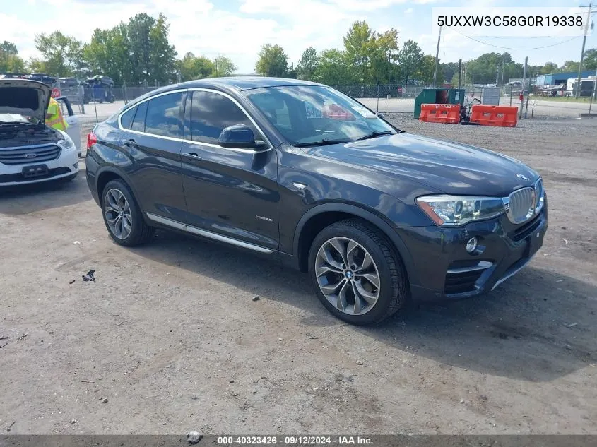 2016 BMW X4 xDrive28I VIN: 5UXXW3C58G0R19338 Lot: 40323426