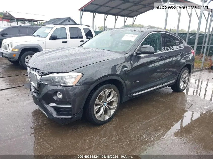 2016 BMW X4 xDrive28I VIN: 5UXXW3C56G0M90121 Lot: 40355524