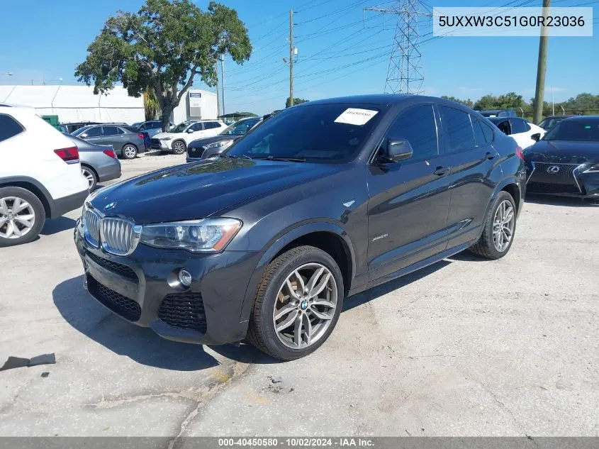 5UXXW3C51G0R23036 2016 BMW X4 xDrive28I