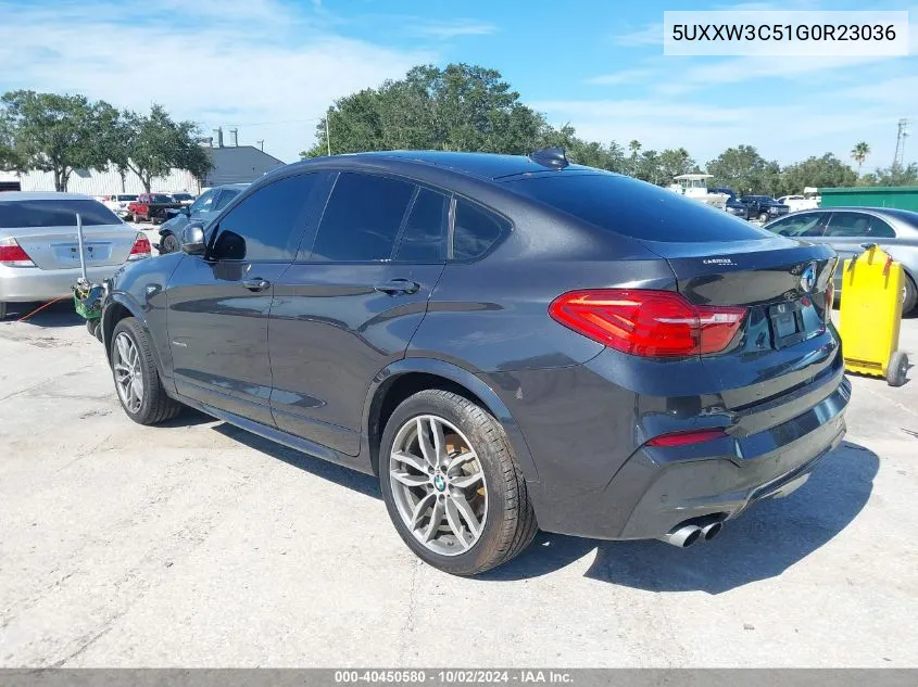 2016 BMW X4 xDrive28I VIN: 5UXXW3C51G0R23036 Lot: 40450580