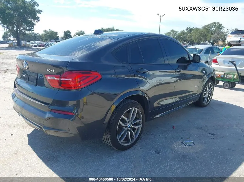 5UXXW3C51G0R23036 2016 BMW X4 xDrive28I