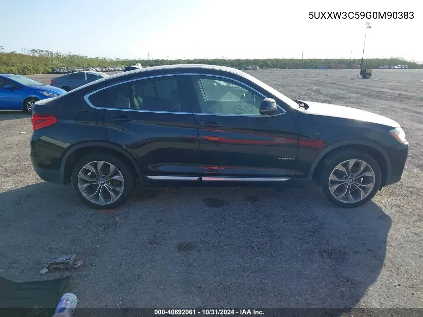 2016 BMW X4 xDrive28I VIN: 5UXXW3C59G0M90383 Lot: 40692061