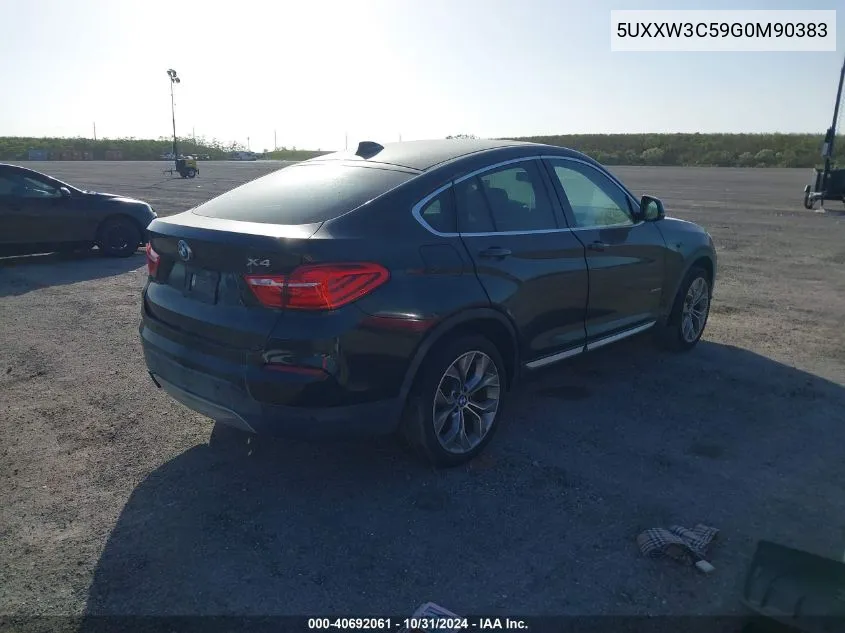 2016 BMW X4 xDrive28I VIN: 5UXXW3C59G0M90383 Lot: 40692061