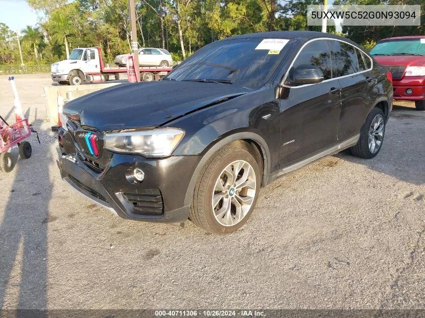 2016 BMW X4 xDrive35I VIN: 5UXXW5C52G0N93094 Lot: 40711306