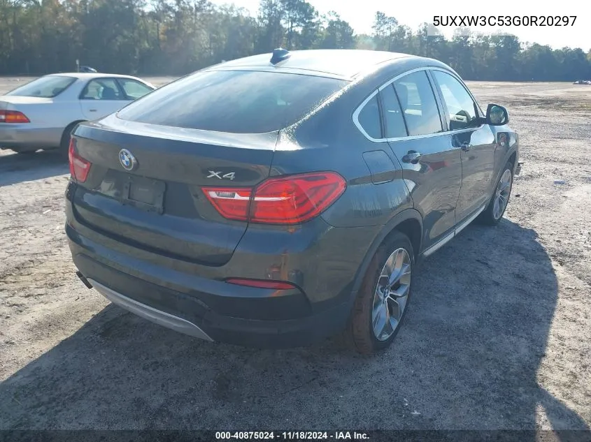 2016 BMW X4 xDrive28I VIN: 5UXXW3C53G0R20297 Lot: 40875024