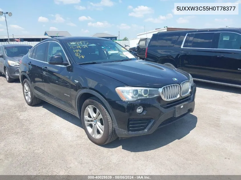 5UXXW3C55H0T78377 2017 BMW X4 xDrive28I